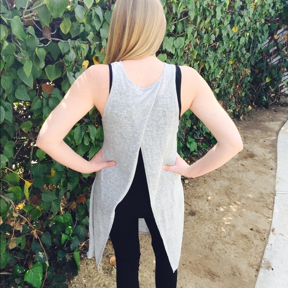 Grey Tulip Back Tunic Dress - Picture 2 of 2